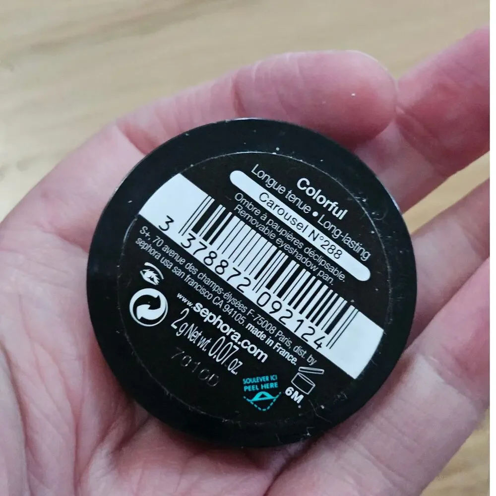 Sephora Colorful Eyeshadow Carousel 288 - NEW & SEALED - Discontinued